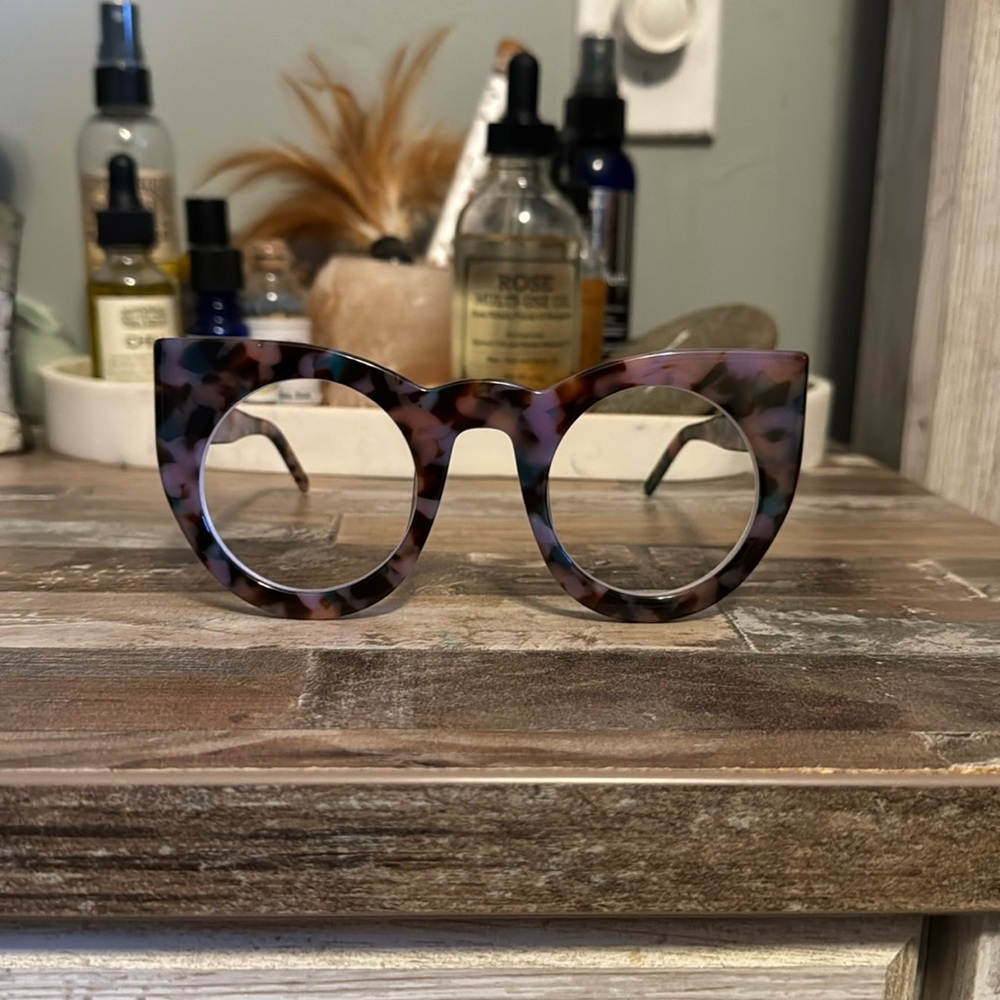 Multicolor Tortoise Glasses
